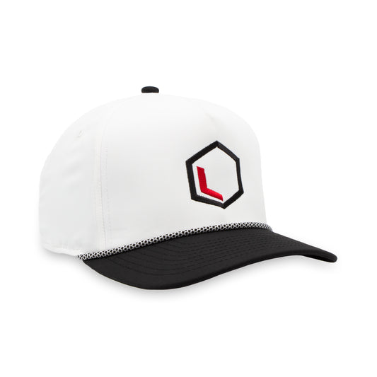 OmniShelf Rope Hat - White/Black