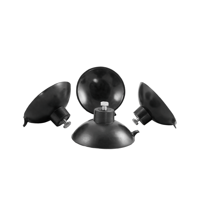 Set of four industrial-strength suction cups for the OmniShelf portable workstation