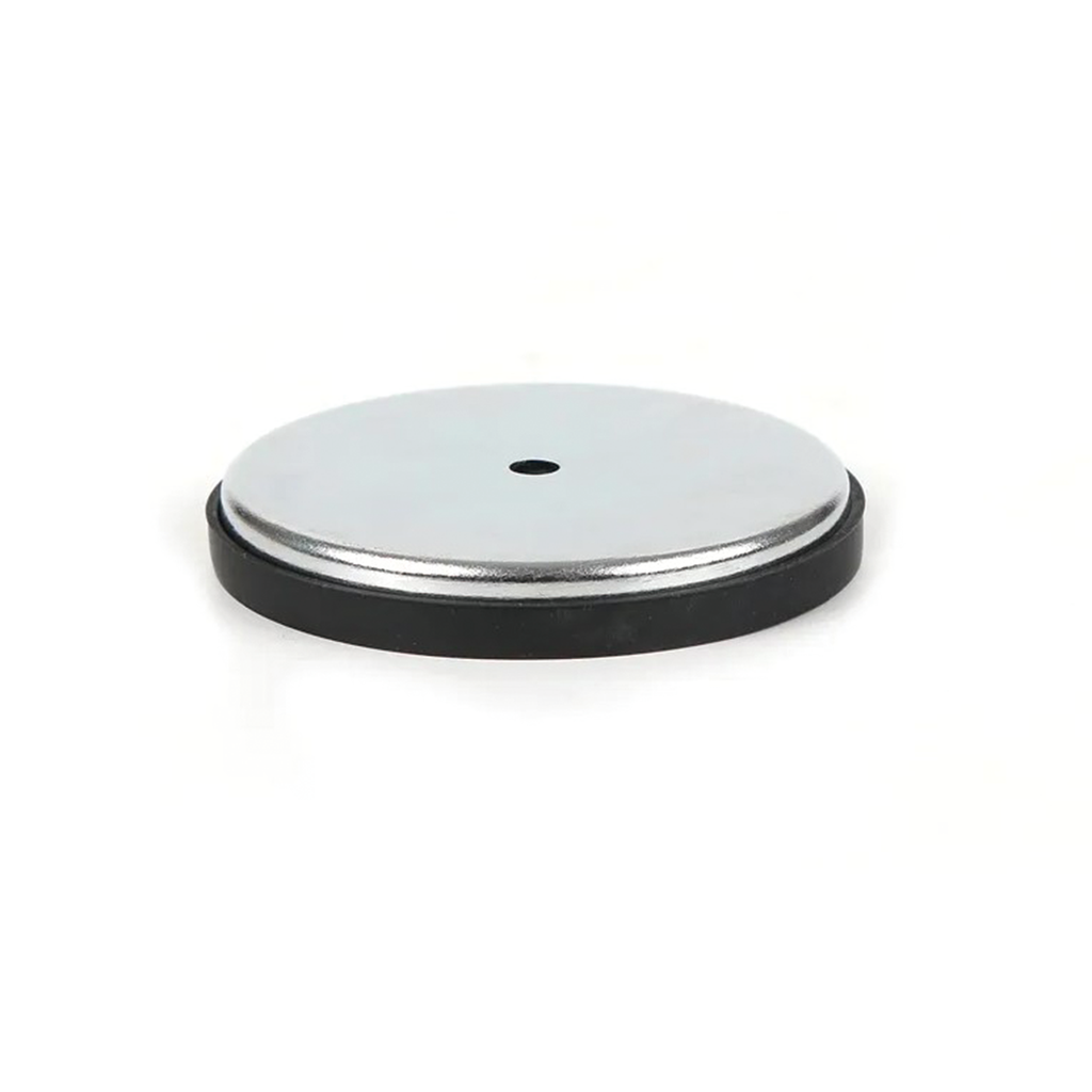 Side view of OmniShelf RB80 rubber protector showing durable design